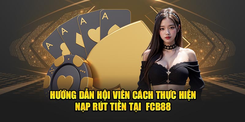 Hướng dẫn hội viên cách thực hiện nạp rút tiền tại FCB88